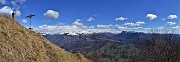 51 Alla croce del Pizzo Grande del Sornadello (1574 m) , per Raffaele la prima volta